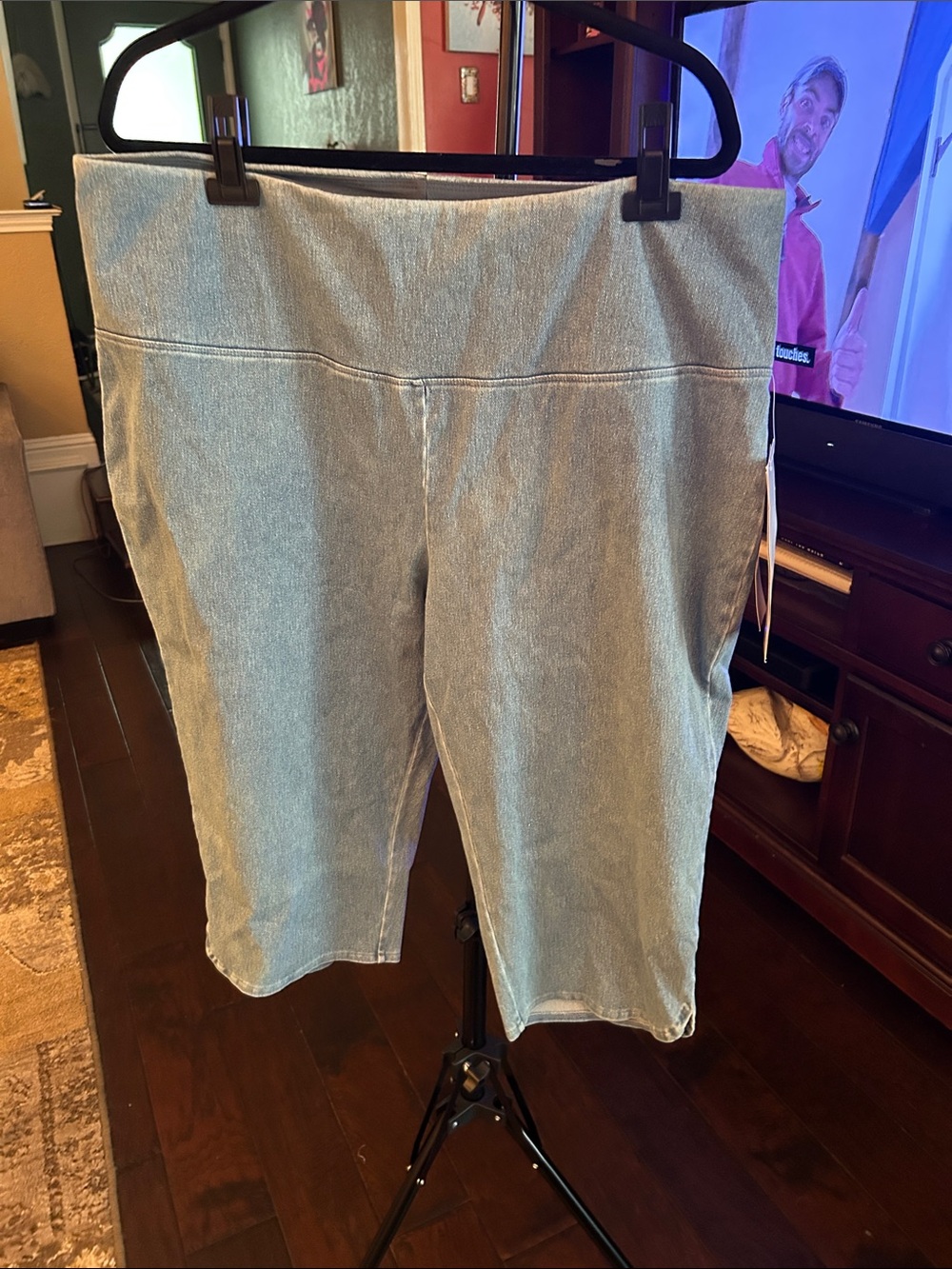 High-Rise Light Blue Denim